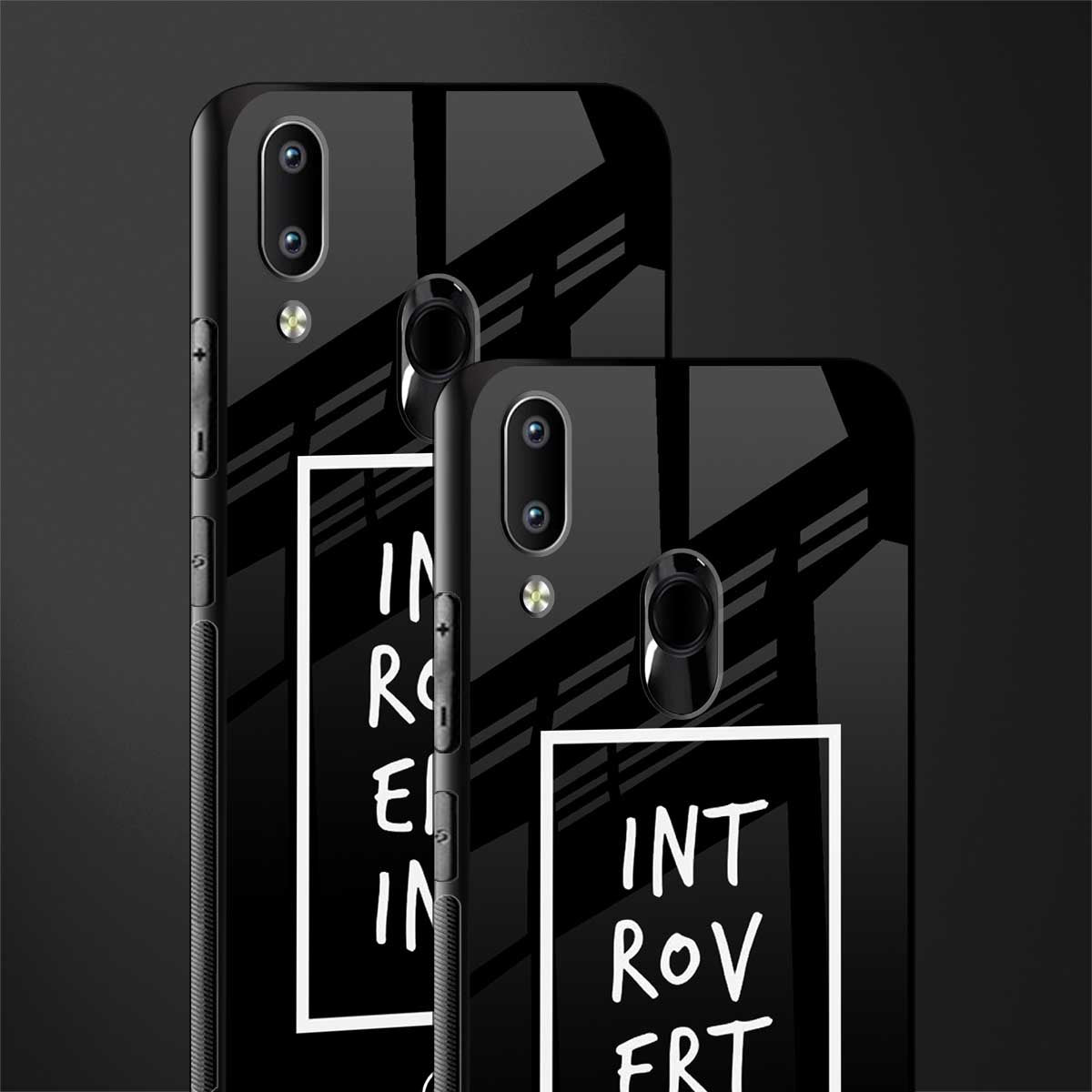 introverting glass case for vivo y93 image-2