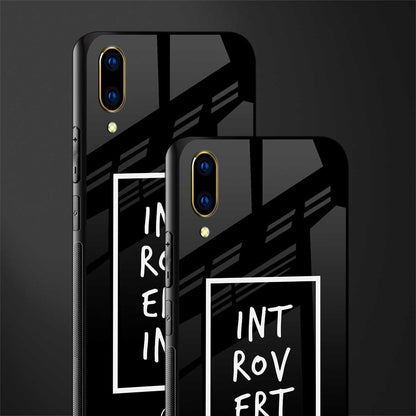 introverting glass case for vivo v11 pro image-2