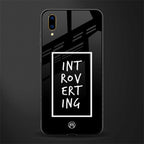 introverting glass case for vivo v11 pro image
