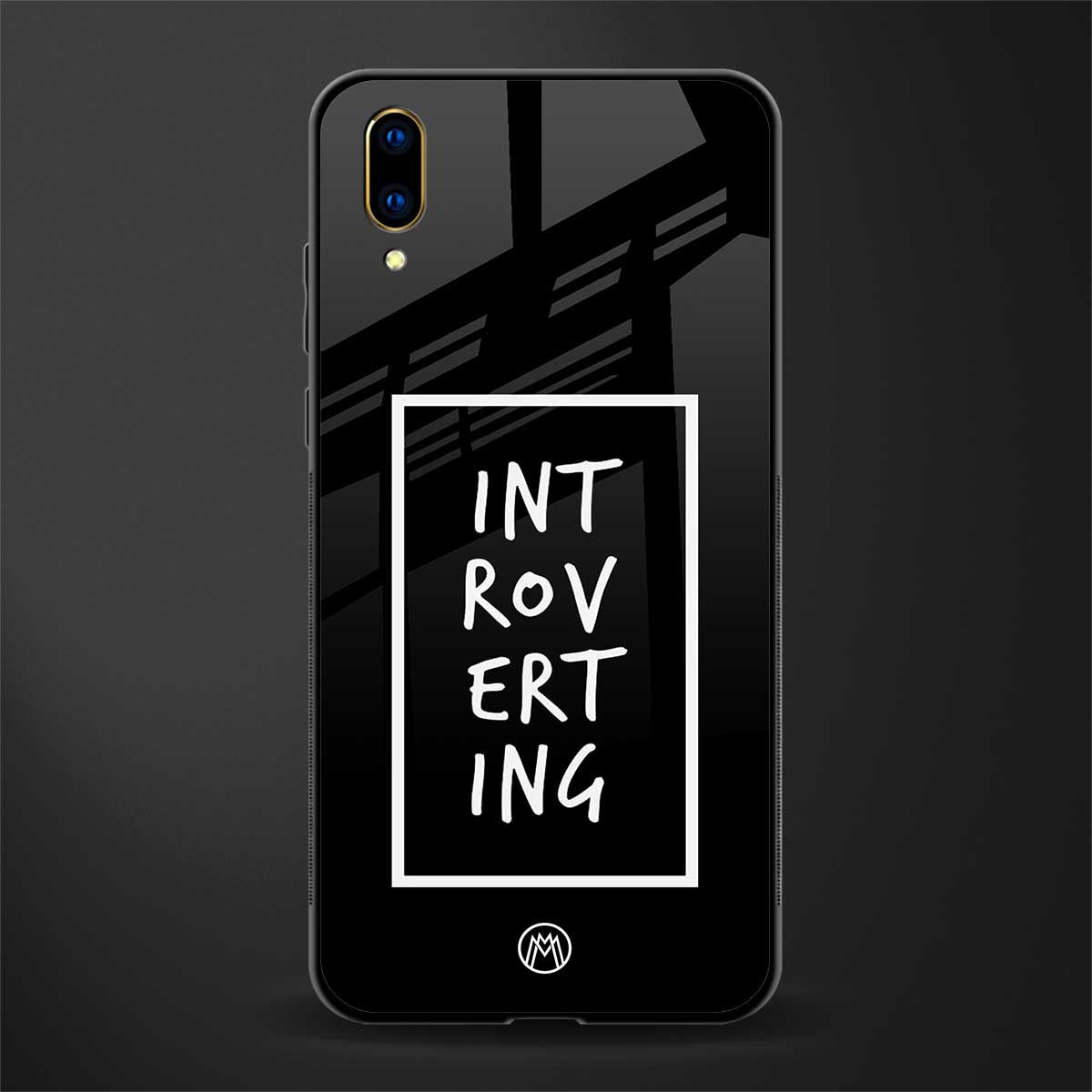 introverting glass case for vivo v11 pro image