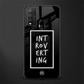 introverting glass case for vivo y30 image