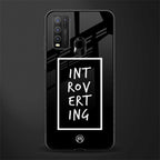 introverting glass case for vivo y30 image