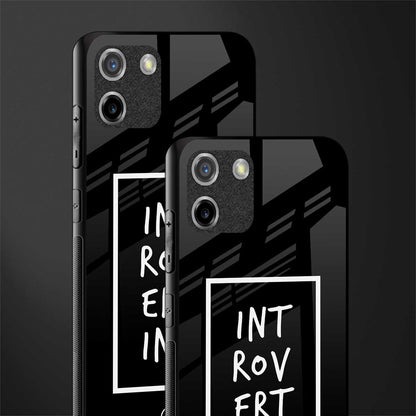 introverting glass case for realme c11 image-2