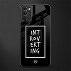 introverting glass case for samsung galaxy note 20 image