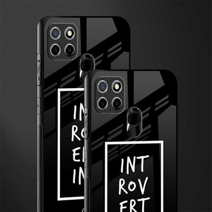 introverting glass case for realme narzo 20 image-2