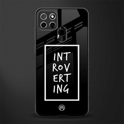 introverting glass case for realme narzo 20 image