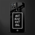 introverting glass case for realme narzo 30a image