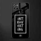 introverting glass case for realme narzo 30a image