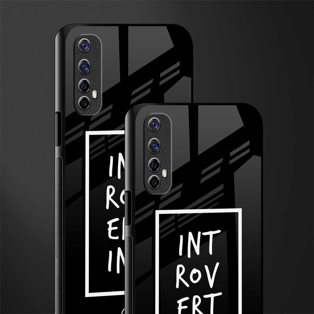 introverting glass case for realme 7 image-2