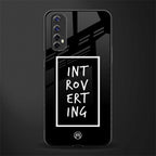 introverting glass case for realme 7 image