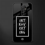 introverting glass case for redmi 9 prime image