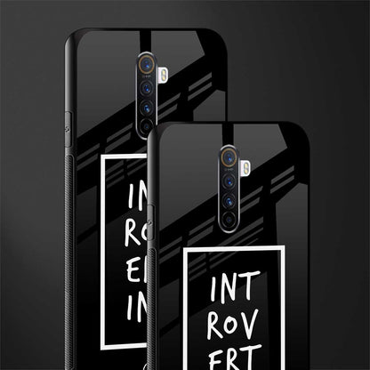 introverting glass case for realme x2 pro image-2