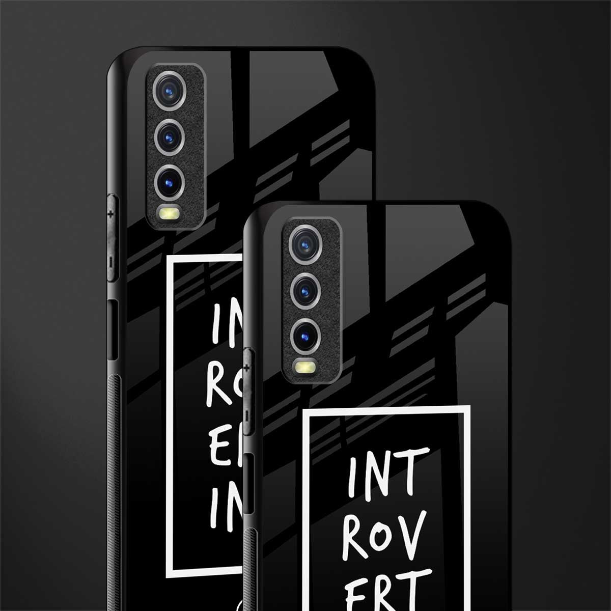 introverting glass case for vivo y20 image-2