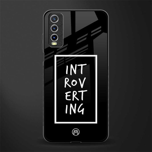 introverting glass case for vivo y20 image