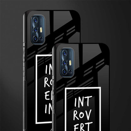 introverting glass case for vivo v17 image-2