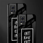 introverting glass case for vivo v20 image-2