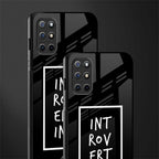 introverting glass case for oneplus 8t image-2