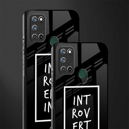 introverting glass case for realme 7i image-2