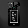 introverting glass case for realme 7i image