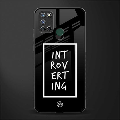introverting glass case for realme 7i image