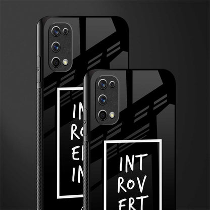 introverting glass case for realme 7 pro image-2