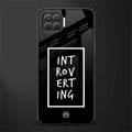 introverting glass case for oppo f17 image