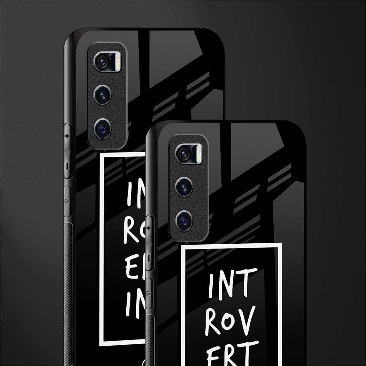 introverting glass case for vivo v20 se image-2