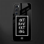 introverting glass case for vivo v20 se image