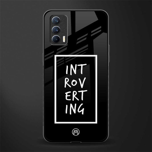 introverting glass case for realme x7 image