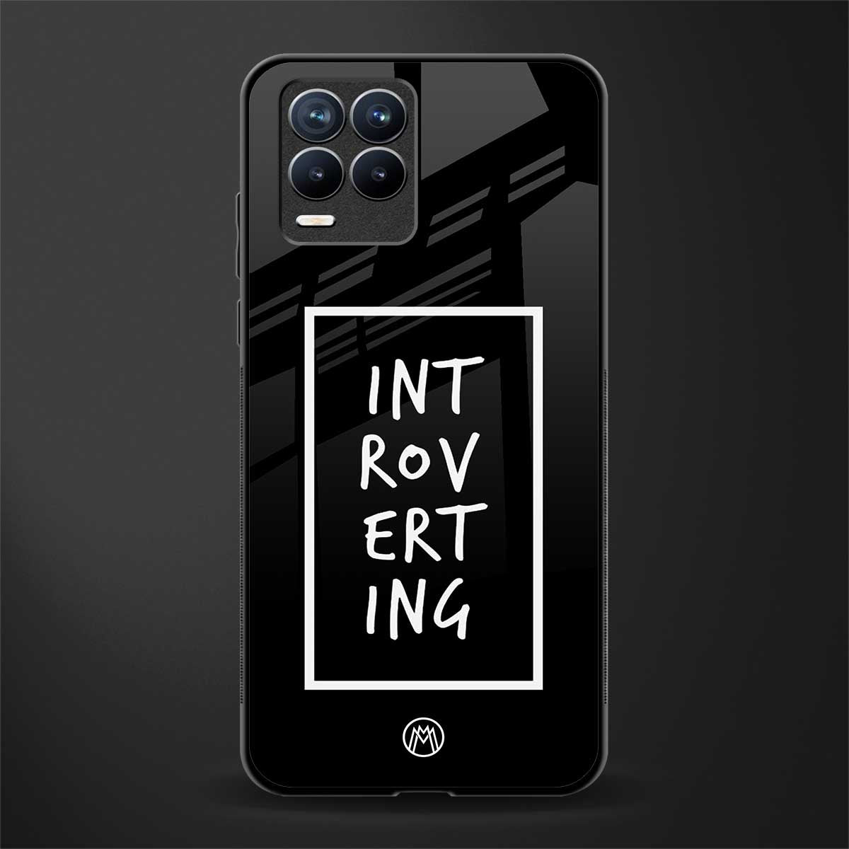 introverting glass case for realme 8 pro image