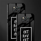 introverting glass case for poco x3 image-2