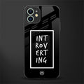 introverting glass case for iphone 12 mini image