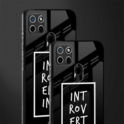 introverting glass case for realme c21 image-2