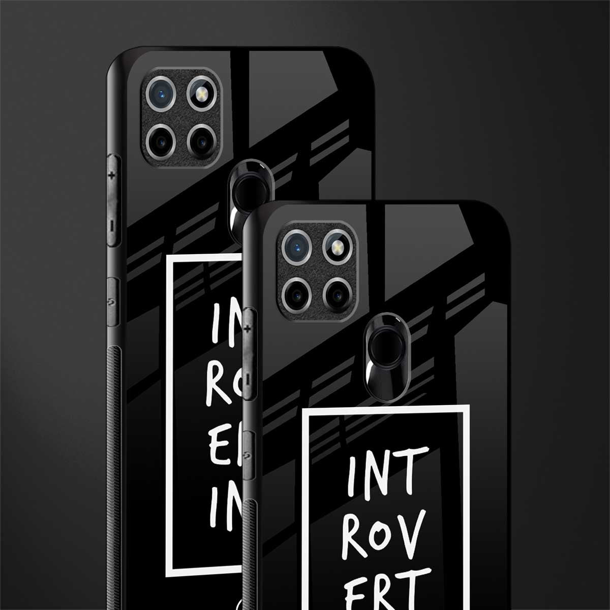 introverting glass case for realme c25y image-2