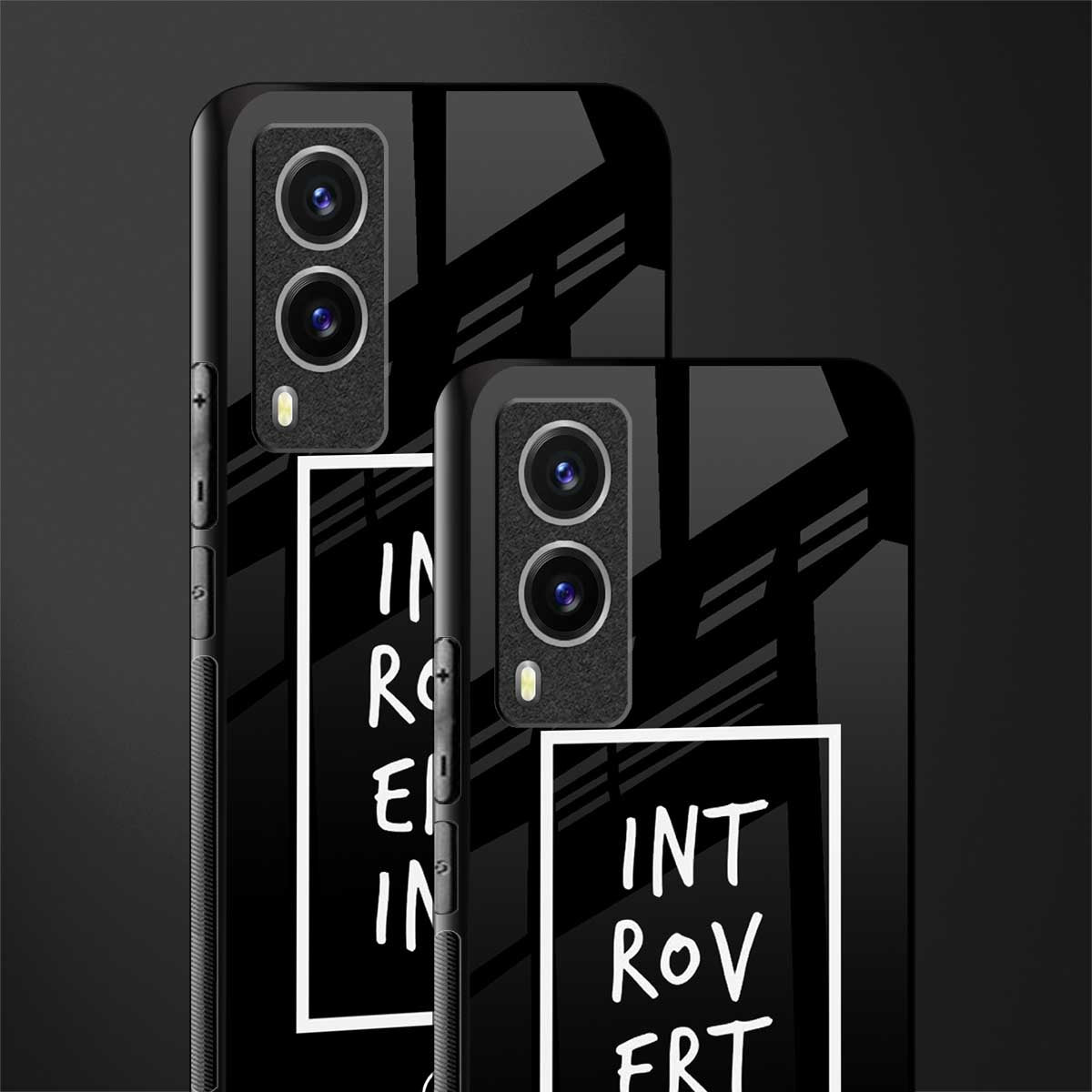 introverting glass case for vivo v21e 5g image-2