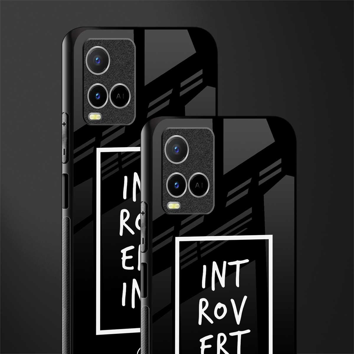 introverting glass case for vivo y21 image-2