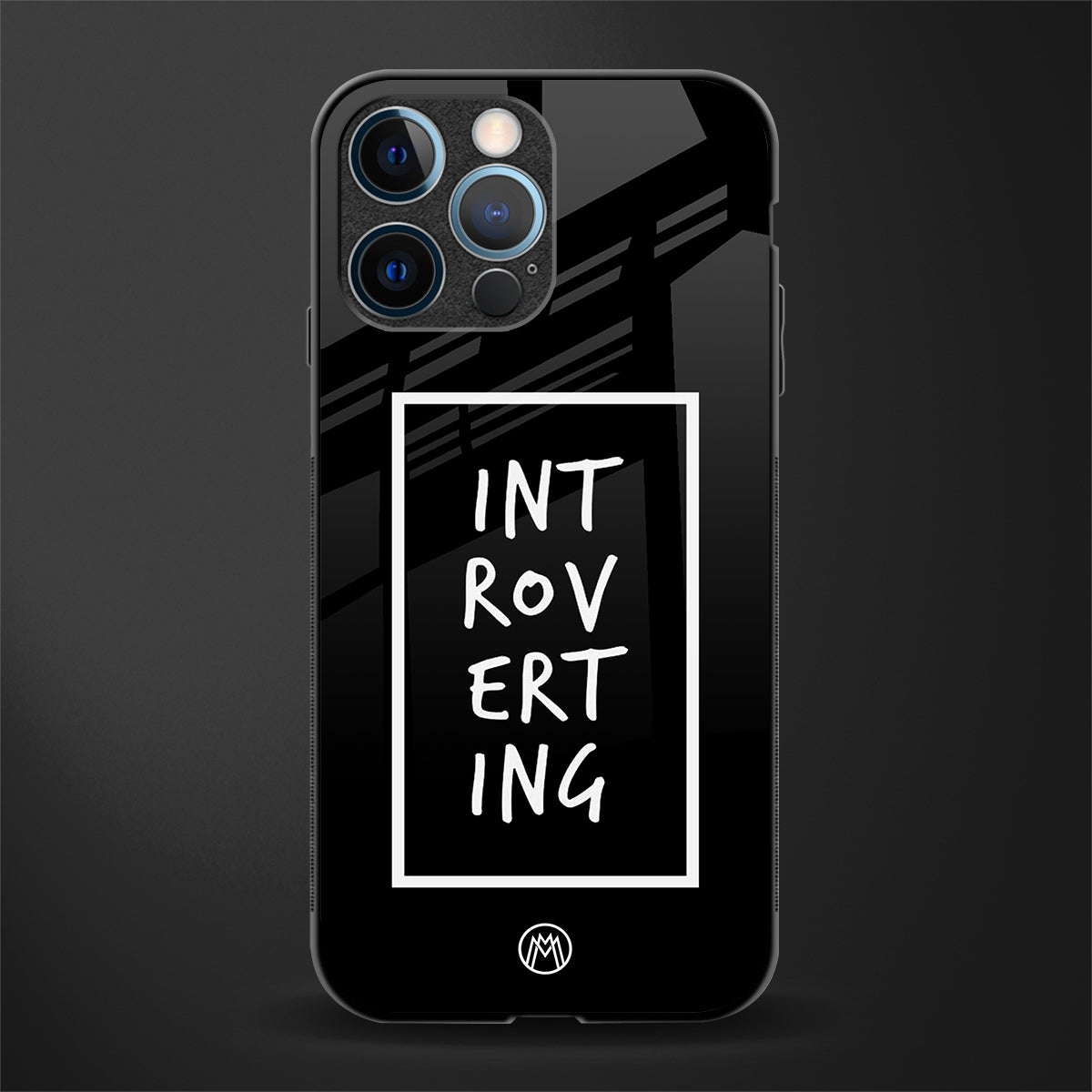 introverting glass case for iphone 12 pro image