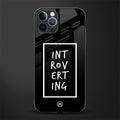 introverting glass case for iphone 12 pro max image