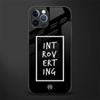 introverting glass case for iphone 12 pro max image