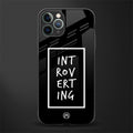 introverting glass case for iphone 11 pro max image