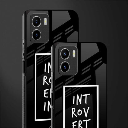 introverting glass case for vivo y15s image-2