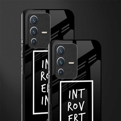 introverting glass case for vivo v23 5g image-2