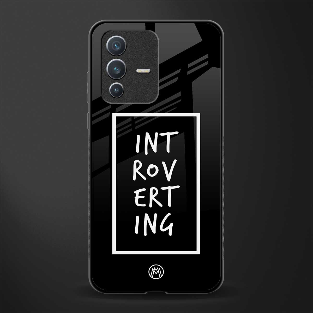 introverting glass case for vivo v23 5g image