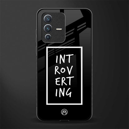 introverting glass case for vivo v23 5g image