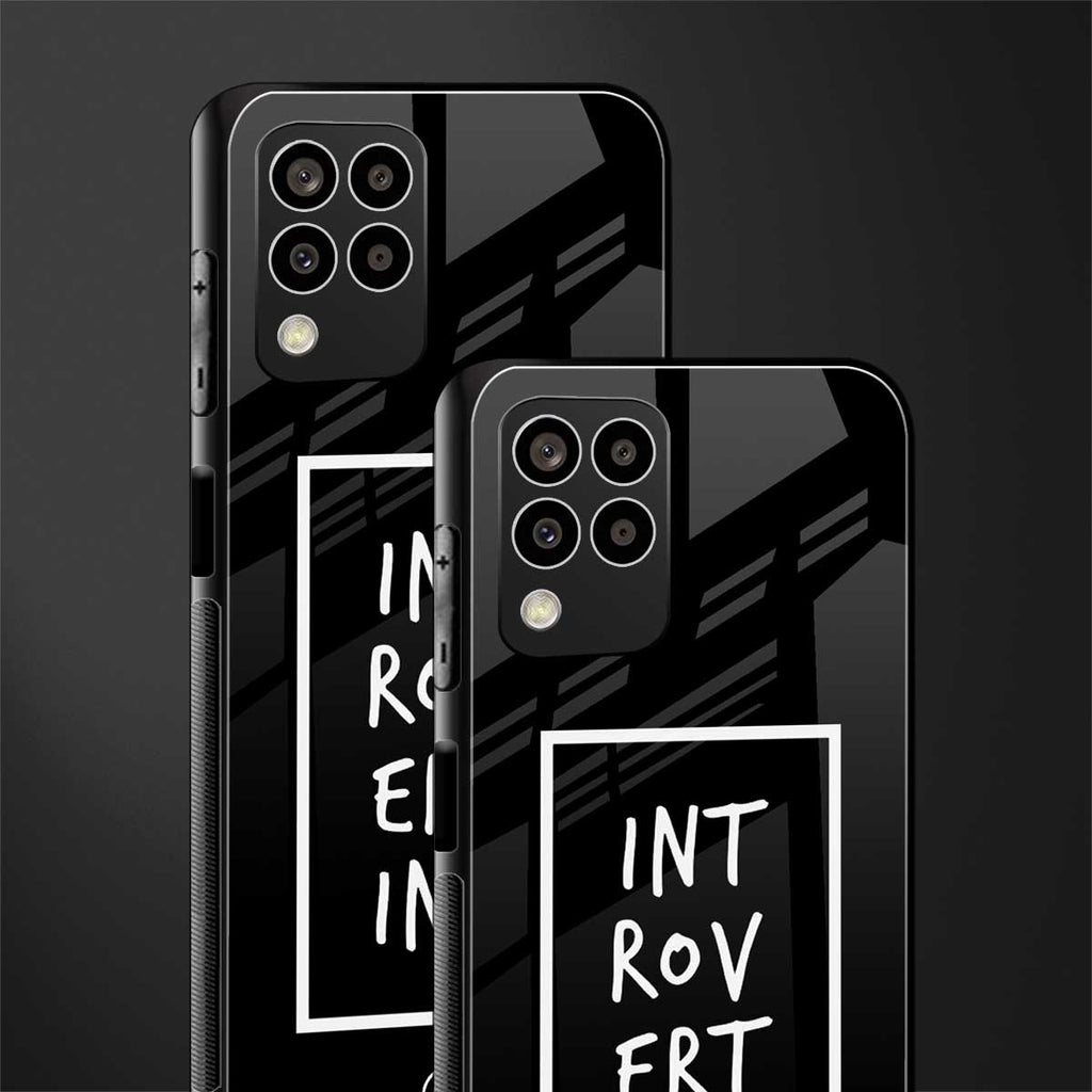 introverting back phone cover | glass case for samsung galaxy m33 5g