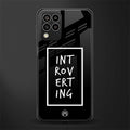 introverting back phone cover | glass case for samsung galaxy m33 5g