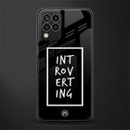 introverting back phone cover | glass case for samsung galaxy m33 5g