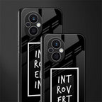 introverting back phone cover | glass case for oppo f21 pro 5g