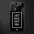 introverting back phone cover | glass case for oppo f21 pro 4g