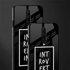 introverting glass case for oneplus 7 pro image-2